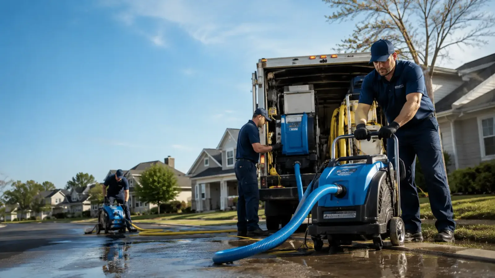 Flood Damage Cleanup in Columbia, IL